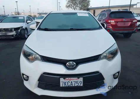 2015 Toyota Corolla Le Plus z USA, uszkodzony, nr VIN 5YFBURHE6FP256580